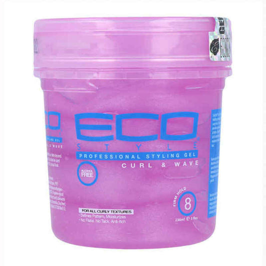 Voks Eco Styler Styling Gel Curl & Wave Pink (236 ml)