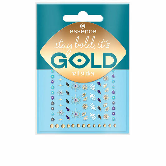 Klistermærker til Negle Essence Stay Bold, It's Gold 88 Dele