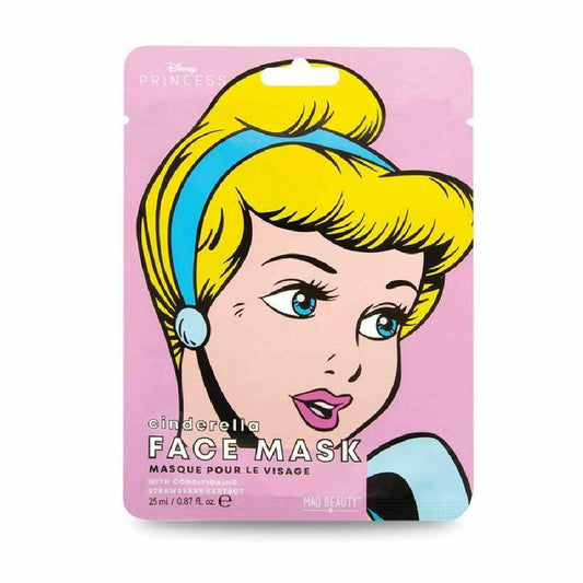 Ansigtsmaske Mad Beauty DIsney Princess Cinderella (25 ml)