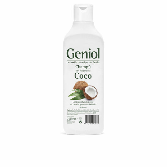 Dybderensende Shampoo Geniol Kokos 750 ml