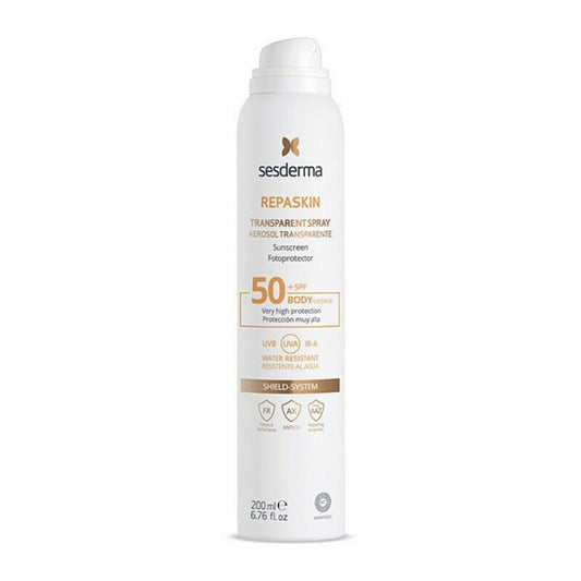 Solcreme spray REPASKIN CORPORAL Sesderma Spf 50+ (200 ml) 200 ml SPF 50+