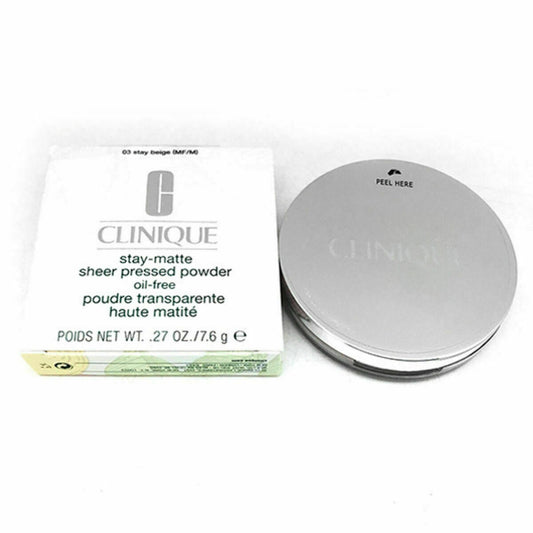 Kompakte pulvere Stay-Matte Clinique Face Powders (7,6 g)