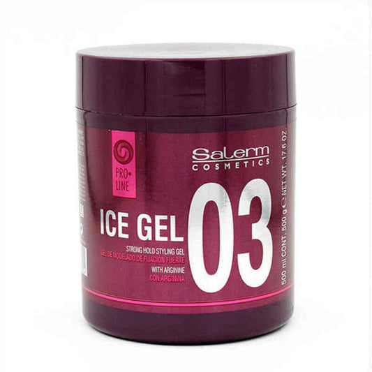 Stærkt hår fixativ Salerm Proline 03 Ice Gel Salerm 8420282038898 (200 ml) (200 ml)